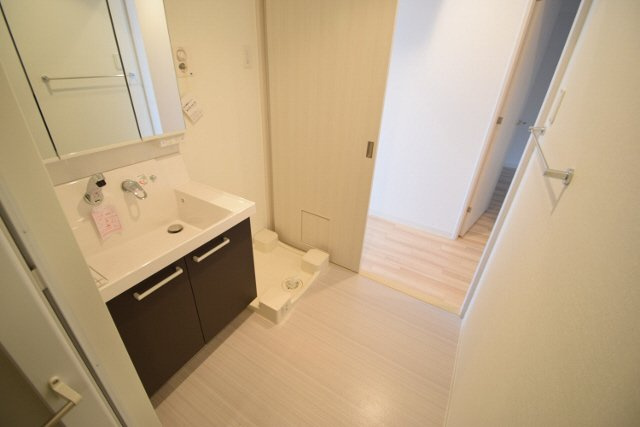 リーサ・ボニートの洗面所|洗面室広いです。