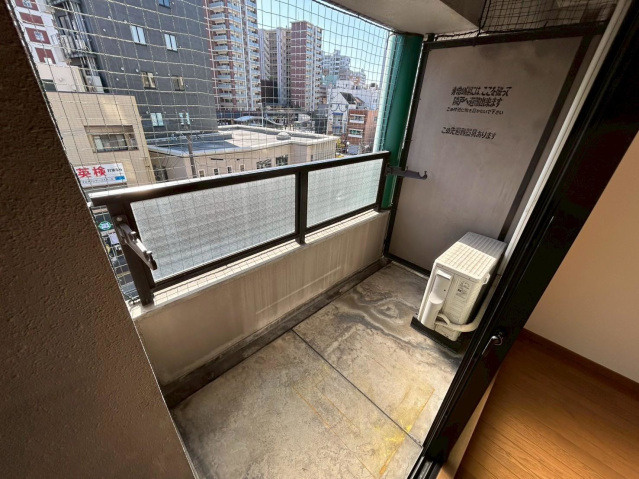 グレースメゾン六本松のバルコニー