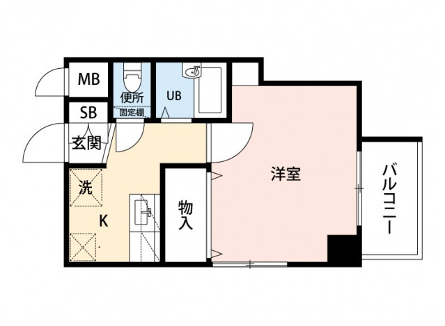 グレースメゾン六本松の間取り