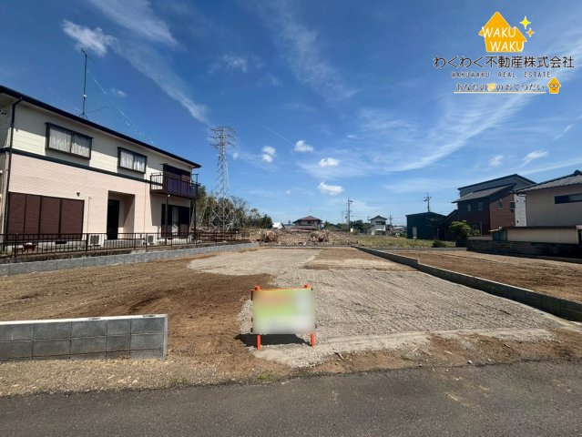 島田市金谷根岸町／　新築戸建の外観|2026.3下旬撮影　（左手1号棟、右手2号棟）