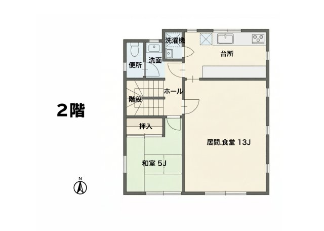 杉並区　戸建ての間取り