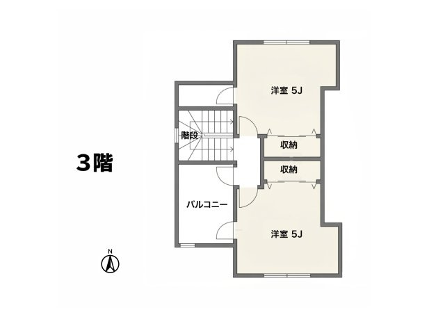 杉並区　戸建ての間取り