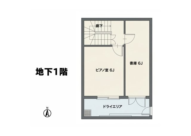 杉並区　戸建ての間取り