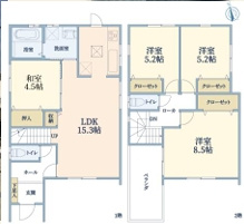 和歌山市松島の間取り
