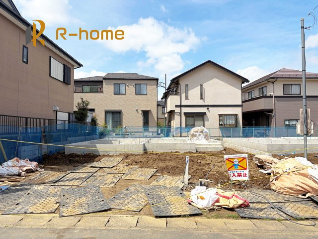 取手市井野台5期　新築戸建て　1号棟の外観|ご予約を頂ければ、『平日』はもちろん『早朝』や『夜間』もご見学可能です♪お気軽にお申し付けください♪