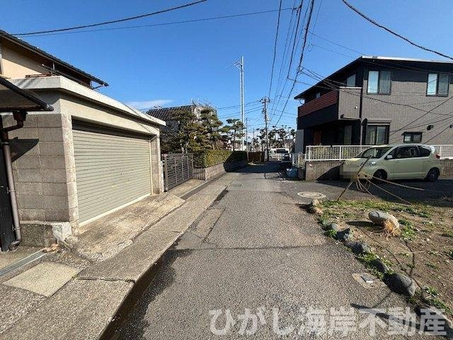 藤沢市辻堂6丁目　売地の前面道路含む現地写真|現地外観