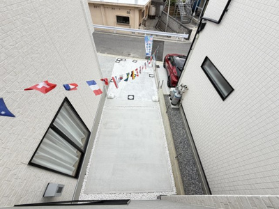 【駐車場】 | 沖縄市明道（全8棟）モデル7号棟 | 7号棟　駐車4台可♪