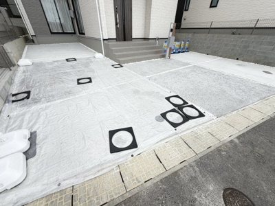 【駐車場】 | 沖縄市明道（全8棟）モデル7号棟 | 7号棟　駐車4台可♪