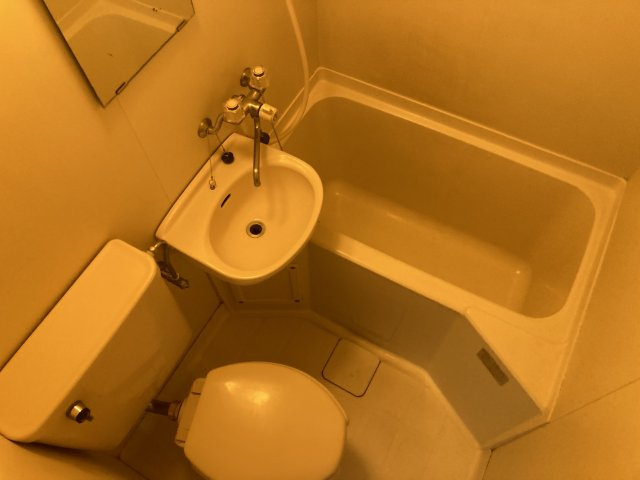 ユーコート市川南の浴室