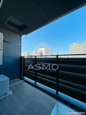 【バルコニー】 | ジオエント新町 | 同マンション別部屋参考写真