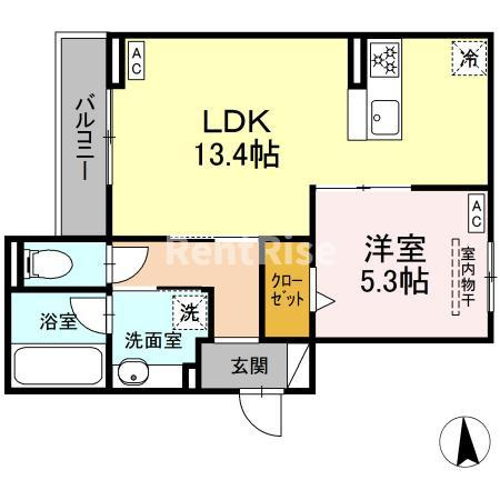 ラパーチェの間取り