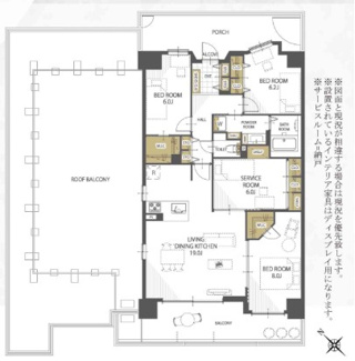 【間取り】 | グラン津田沼ヒルズ