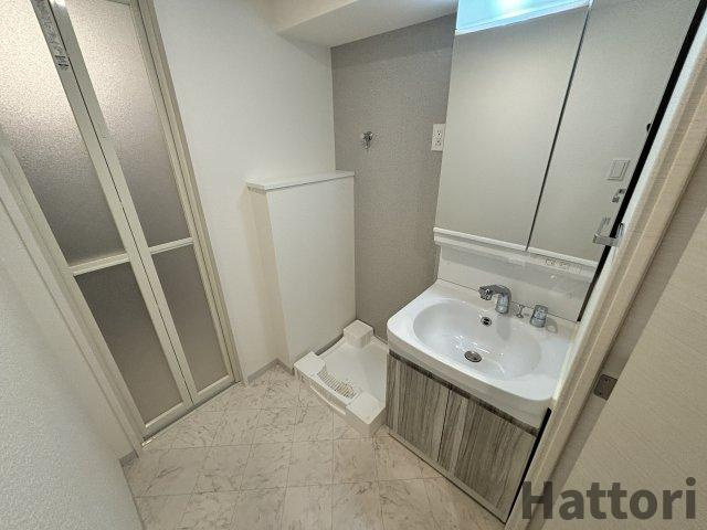 S-RESIDENCE新大阪Rishの独立洗面台