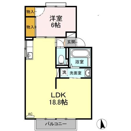 【間取り】 | ル・プレジールK