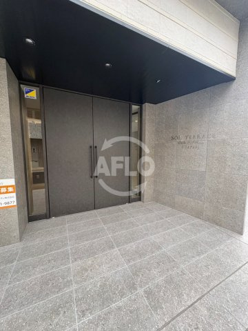 ソルテラスOSAKA緑橋クレアストのエントランス|ソルテラスOSAKA緑橋クレアスト　エントランス
