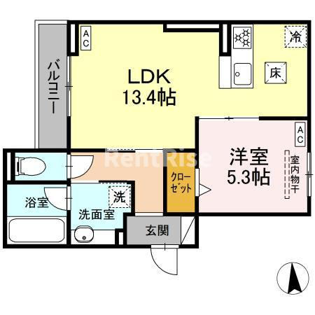 ラパーチェの間取り