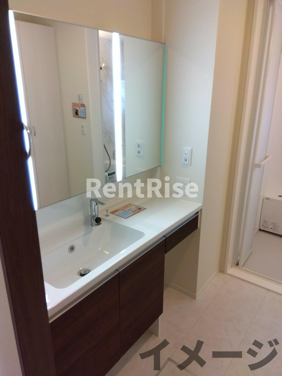 ラパーチェの洗面所