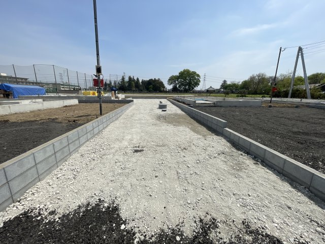 新築戸建・新築建売　太田市新田大根町第2　綿打小学校・綿打中学校の駐車場