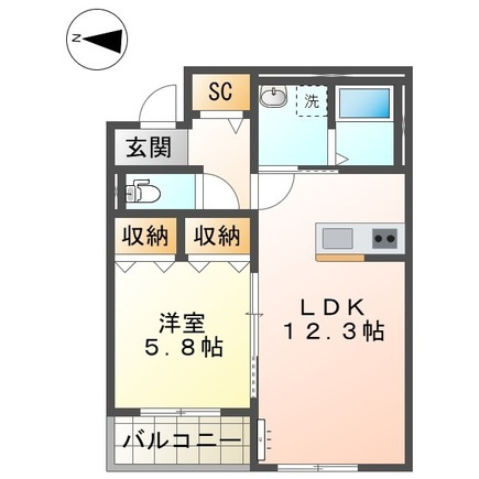 【間取り】 | アウローラ本郷町