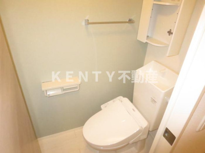 【トイレ】 | アンジュール南六郷 | ゆったりとした空間のトイレです