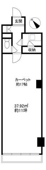 【間取り】 | サンロイヤル五反田