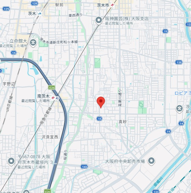 デルスールラローザの地図