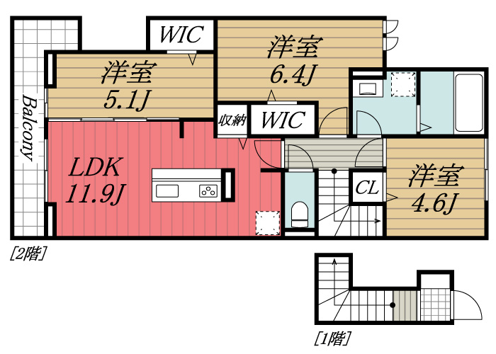 【間取り】