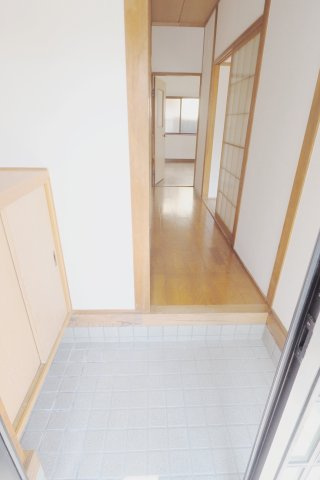 ファミーユ天満A棟戸建ての玄関