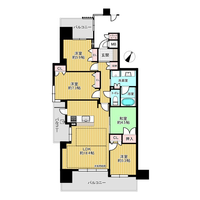 Tステージ日進米野木の間取り