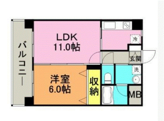 サンシャインの間取り