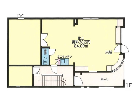 【間取り】 | Fビル