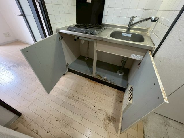 ルクレ西長堀のキッチン