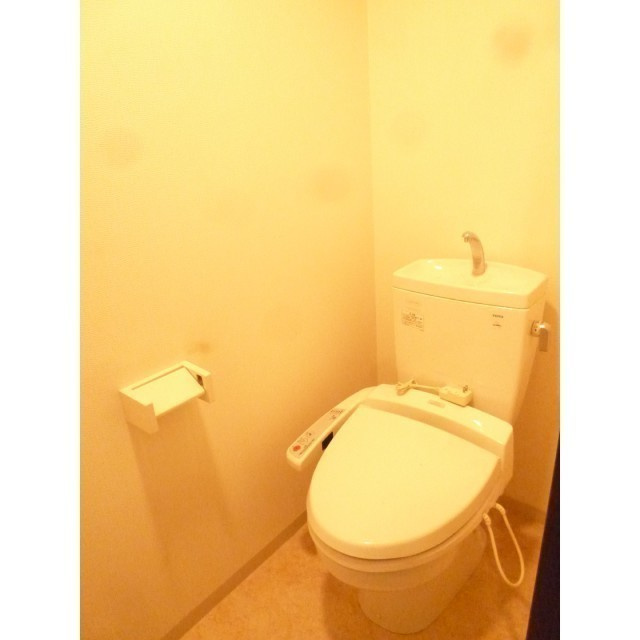 久留米市上津２丁目の賃貸マンションのトイレ|清潔感のあるトイレです