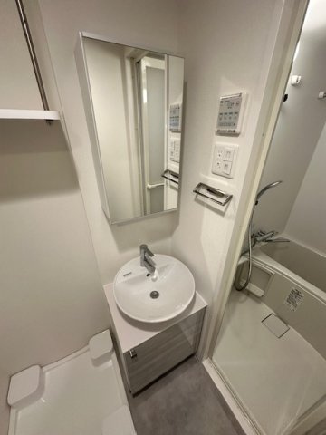大阪市中央区谷町１丁目の賃貸マンションの洗面所