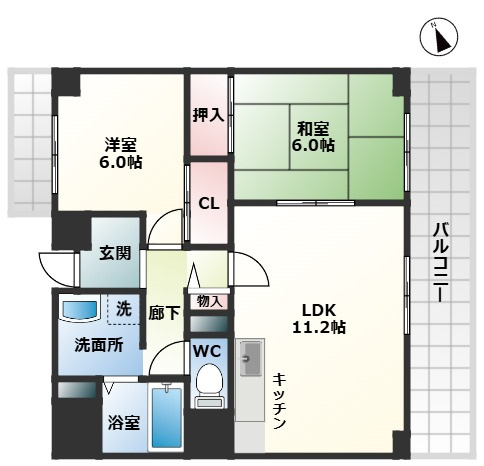 【間取り】 | デイブレイク城東