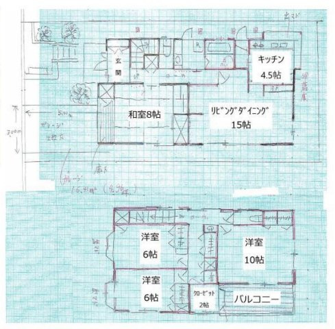ステンドグラスの柔らかな光の家　4SLDKの間取り|導線を考えられた間取り