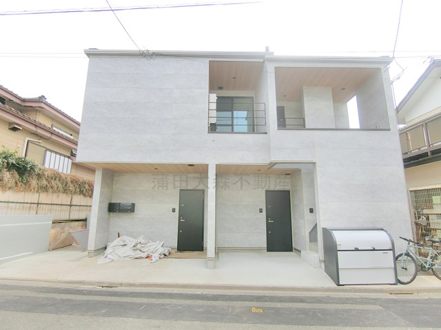 Gloss Terraceの外観|2026年1月築　木造地上2階建て総戸数6戸　東京都大田区田園調布本町　
東急池上線御嶽山駅徒歩7分、雪が谷大塚駅徒歩12分東急多摩川線沼部駅駅徒歩9分