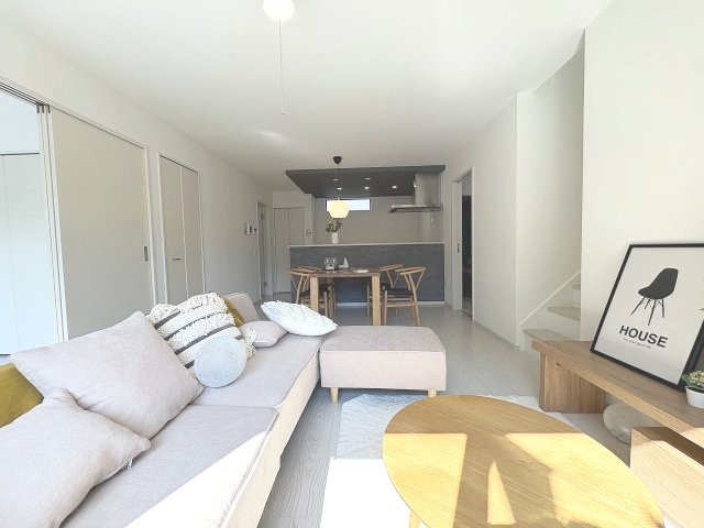 【外観】 | 福岡市東区奈多2丁目5期　1号棟（全5棟）【仲介手数料無料・0円】 | 現地写真。同じ物件を見るなら、プラス不動産販売にお任せ下さい。