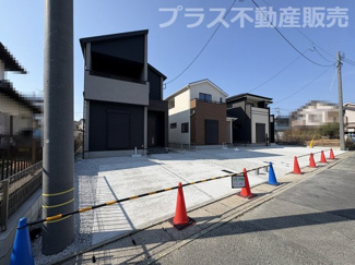【外観】 | 現地写真。プラス不動産販売なら、現場の全ての棟をまとめてご見学頂けます。