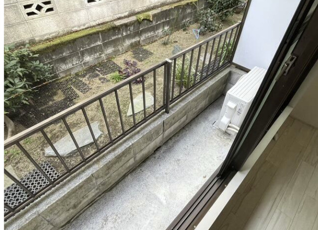 アーバン本間のバルコニー