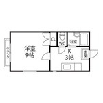 パレス植木Rの間取り