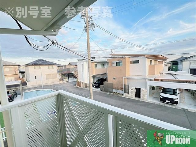 コートビレッジ日高のバルコニー