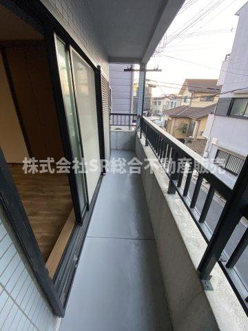 稲田本町2丁目中古戸建のバルコニー|陽当たり良好で洗濯物が乾きやすいです！