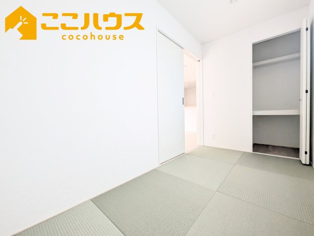 うるま市与那城屋慶名第6　クレイドルガーデン　新築戸建て　全4棟　4号棟の和室|和室4帖
