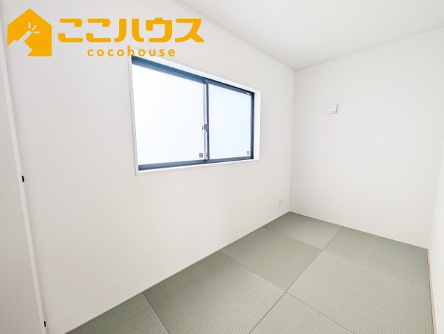 うるま市与那城屋慶名第6　クレイドルガーデン　新築戸建て　全4棟　4号棟の和室|和室4帖