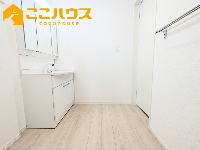 うるま市与那城屋慶名第6　クレイドルガーデン　新築戸建て　全4棟　4号棟の脱衣所|脱衣所
