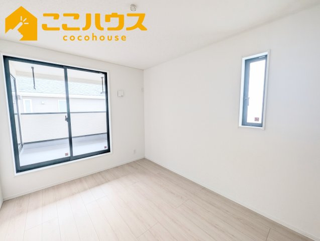 うるま市与那城屋慶名第6　クレイドルガーデン　新築戸建て　全4棟　4号棟の寝室|寝室7.5帖