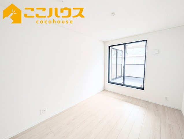 うるま市与那城屋慶名第6　クレイドルガーデン　新築戸建て　全4棟　4号棟の寝室|寝室7.5帖