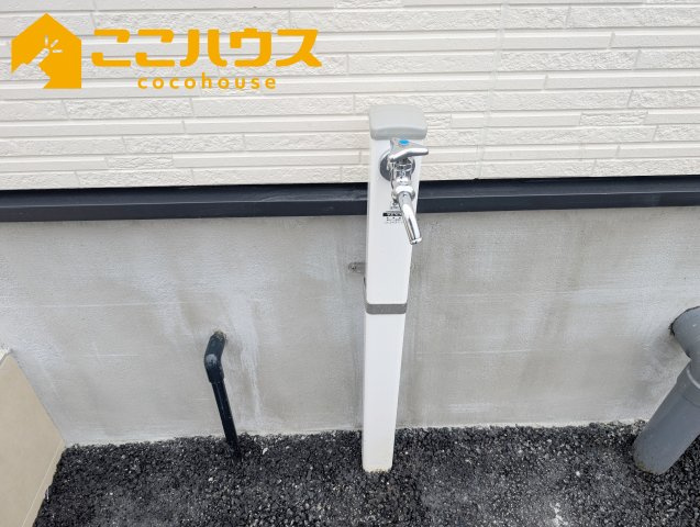 うるま市与那城屋慶名第6　クレイドルガーデン　新築戸建て　全4棟　4号棟のその他|立水栓