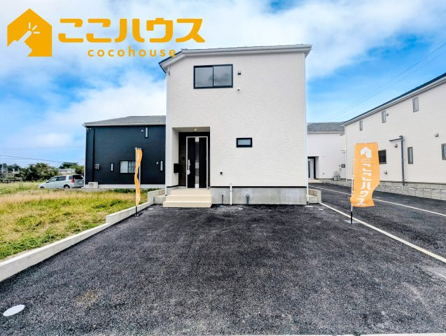 うるま市与那城屋慶名第6　クレイドルガーデン　新築戸建て　全4棟　4号棟の駐車場|駐車並列2台